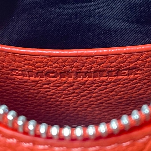 SOLD SOLD. Simon Miller NWT Snap Bag Carnival Red MIni Purse - Picture 10 of 11